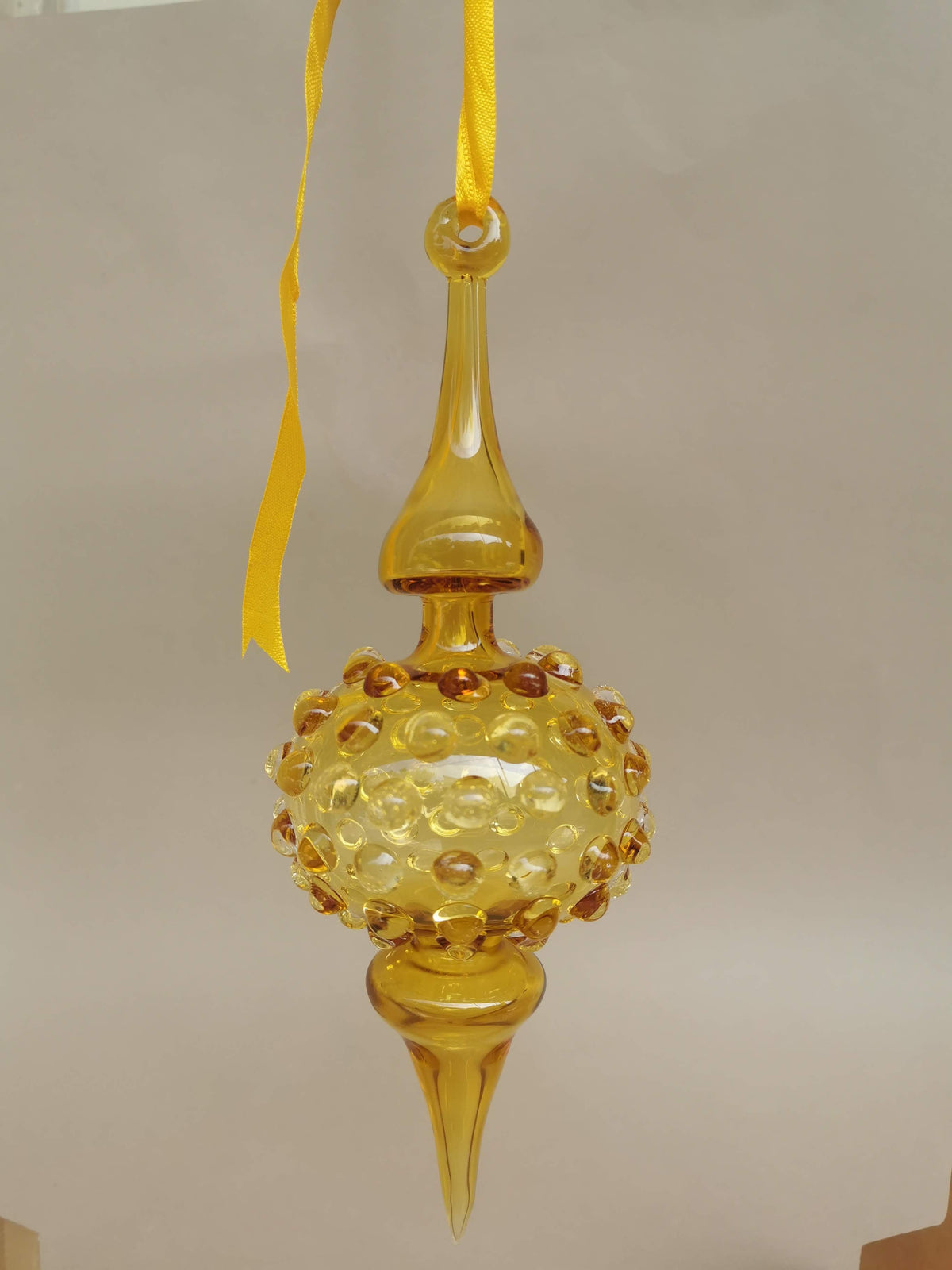 Handblown Glass Ornament - Sunset Lumina 4 inch