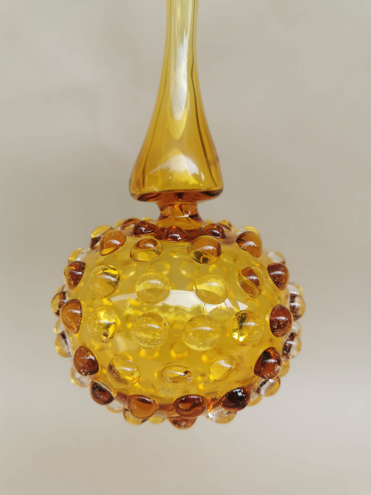 Handblown Glass Ornament - Sunset Lumina 4 inch