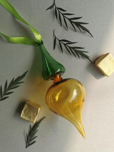 Handblown Glass Ornament - Splendour Jewel Series 4 inches