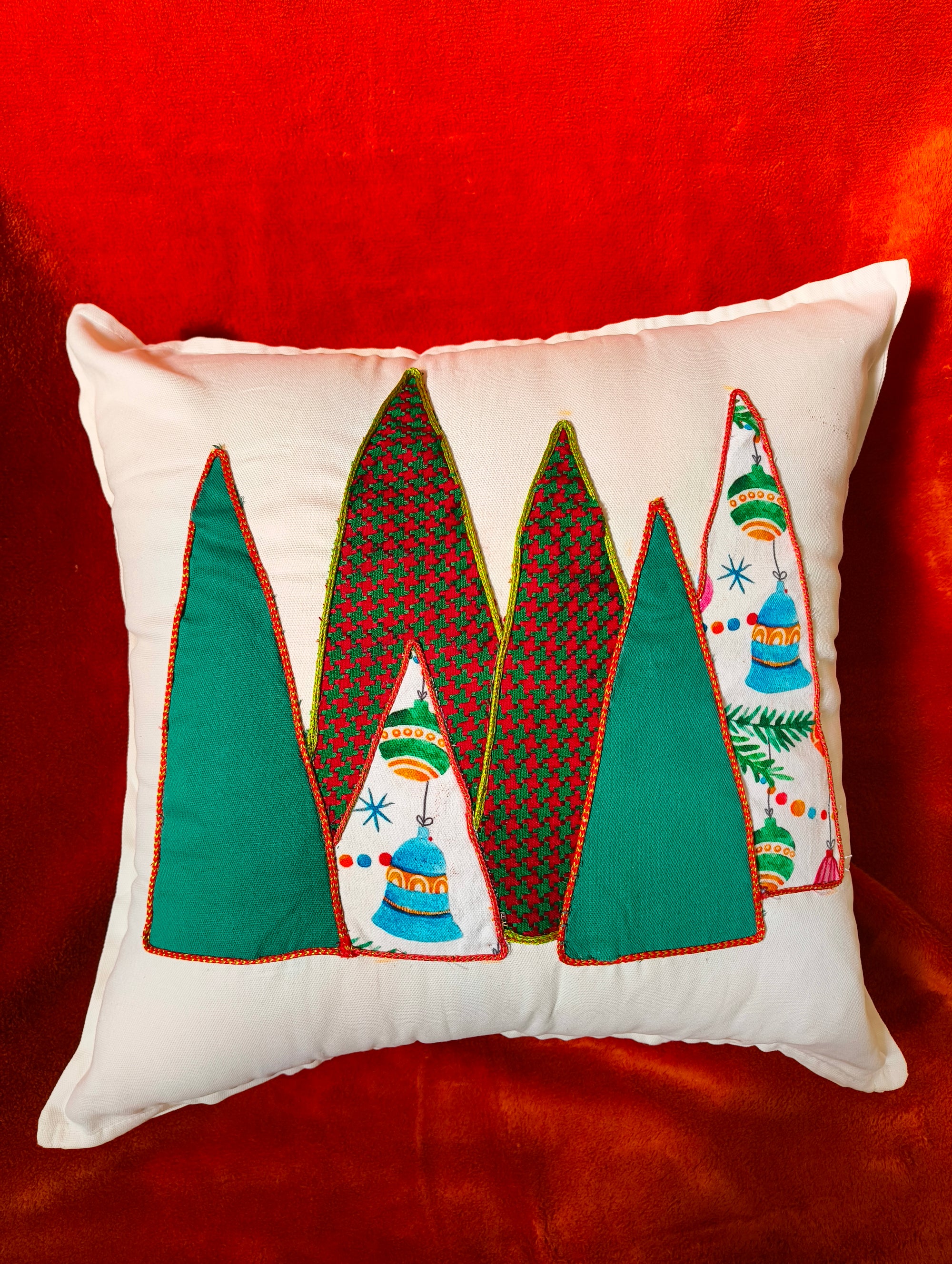 Handcrafted Winterwoods Cushion
