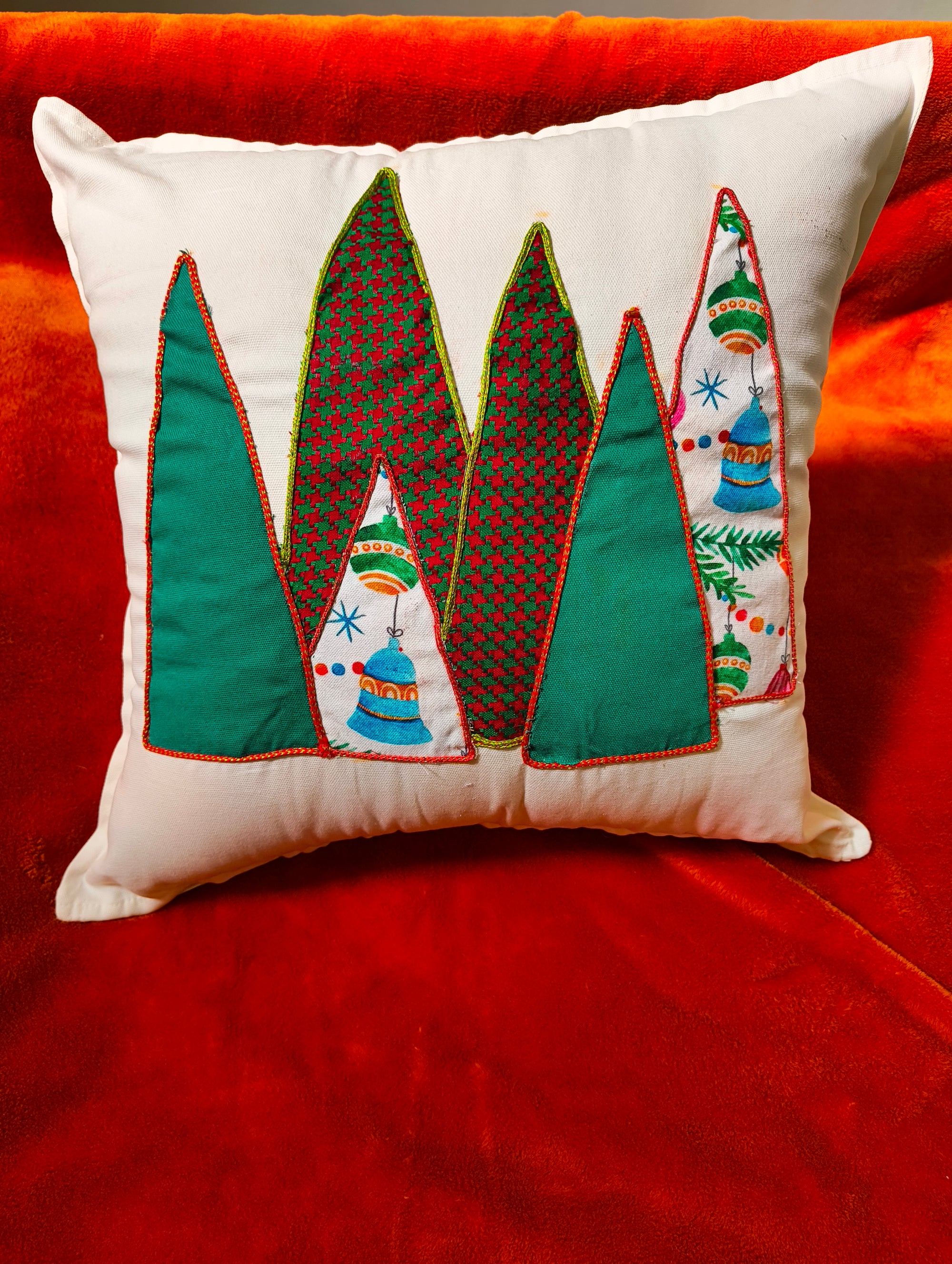 Handcrafted Winterwoods Cushion
