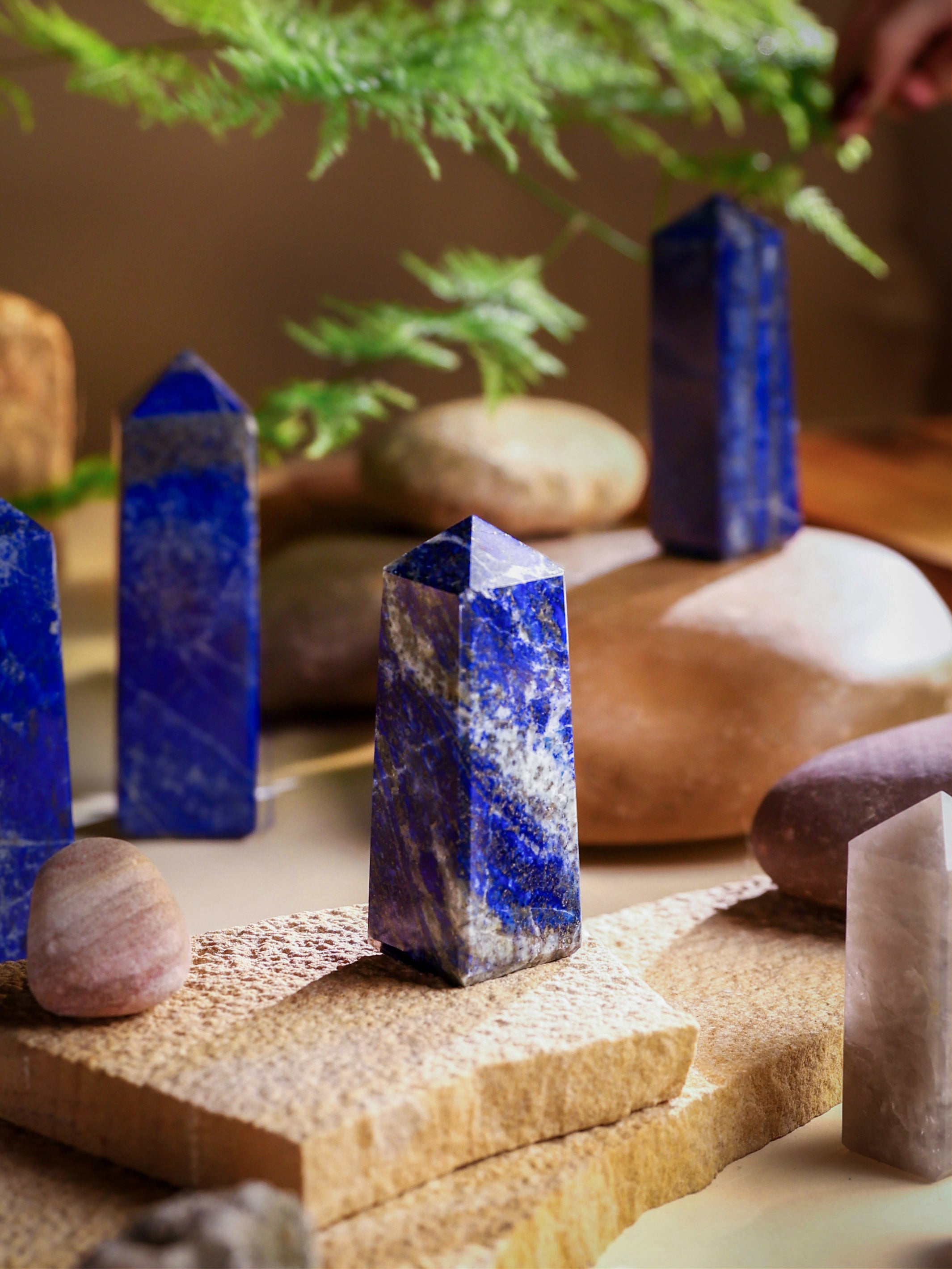 Gemstone Tower - Lapis Lazuli