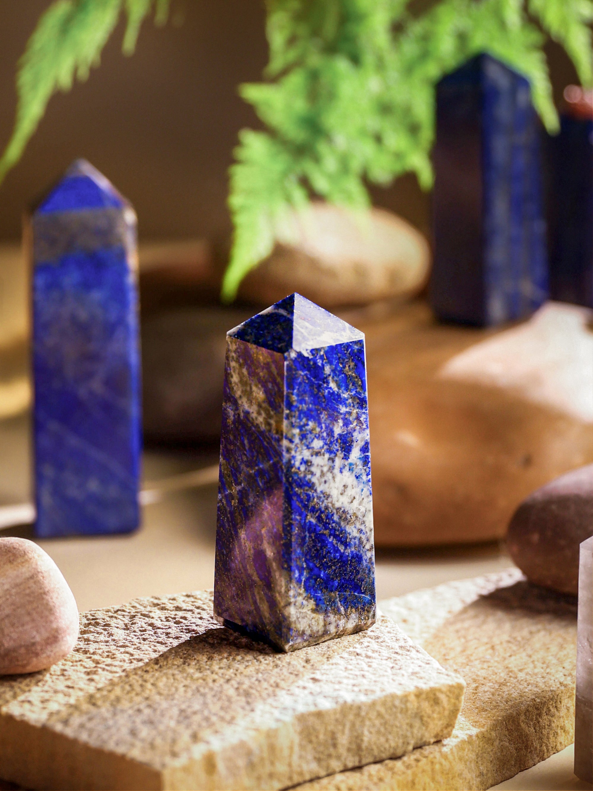 Gemstone Tower - Lapis Lazuli