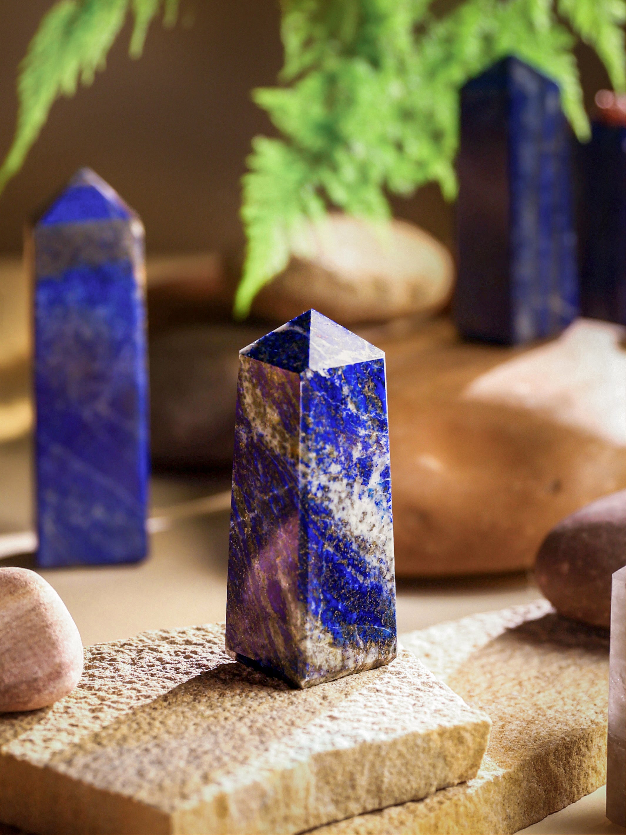 Gemstone Tower - Lapis Lazuli
