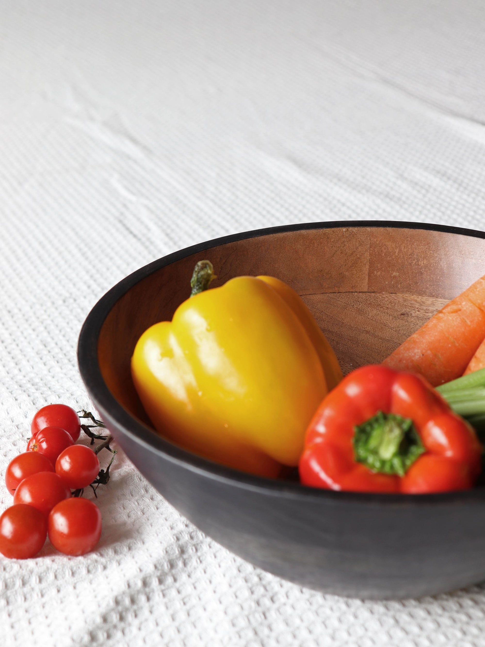 Acacia Dual Tone Salad Bowl