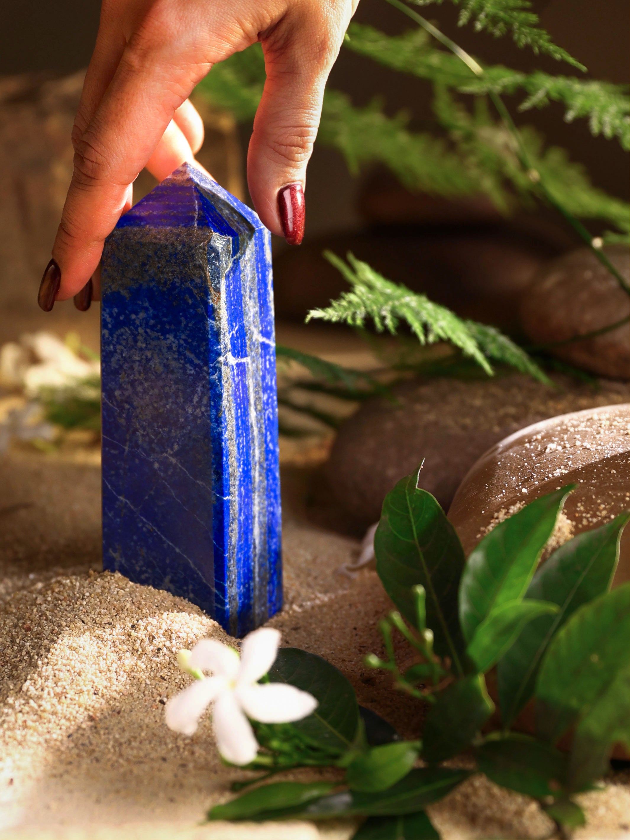 Gemstone Tower - Lapis Lazuli