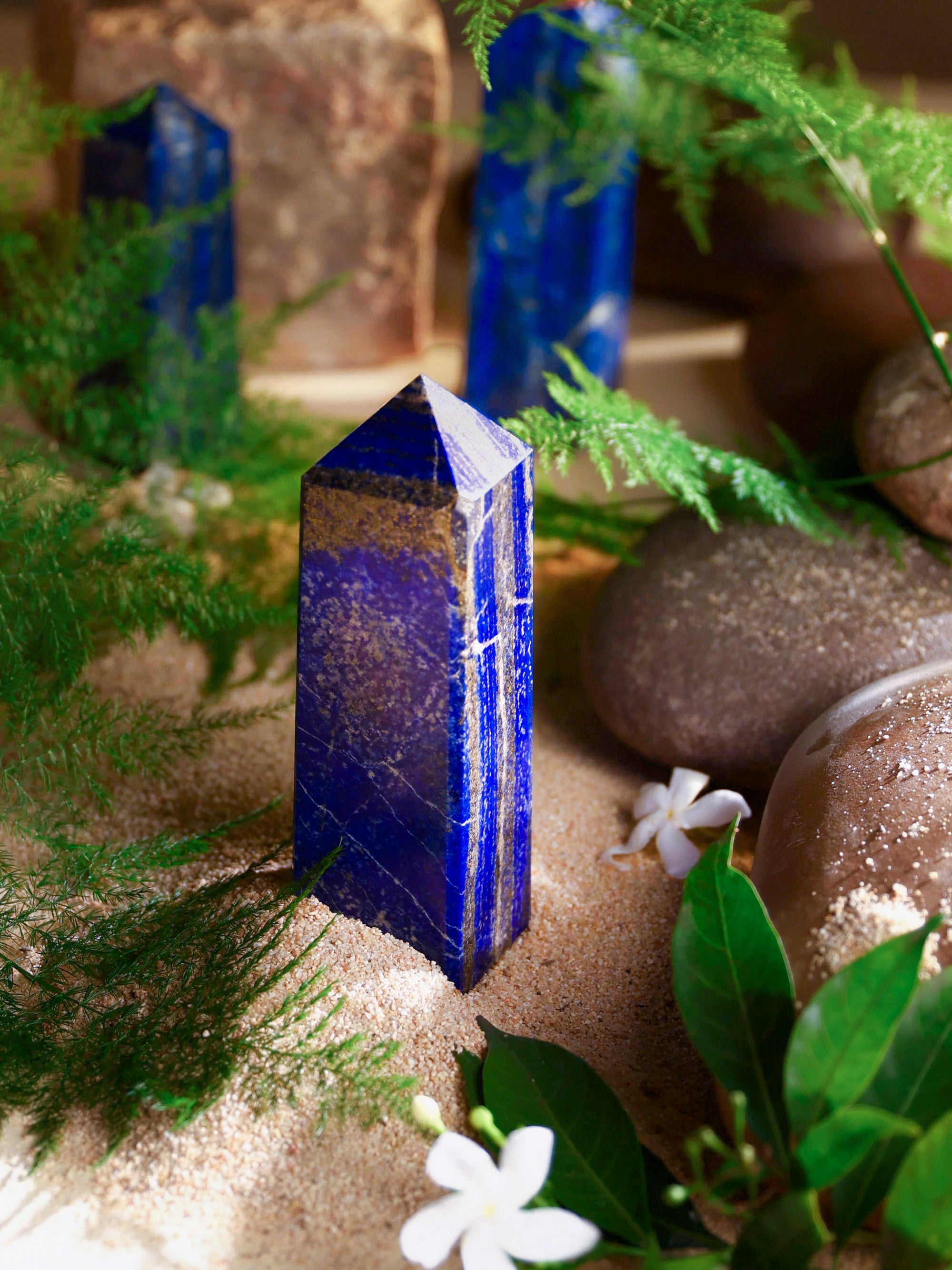 Gemstone Tower - Lapis Lazuli
