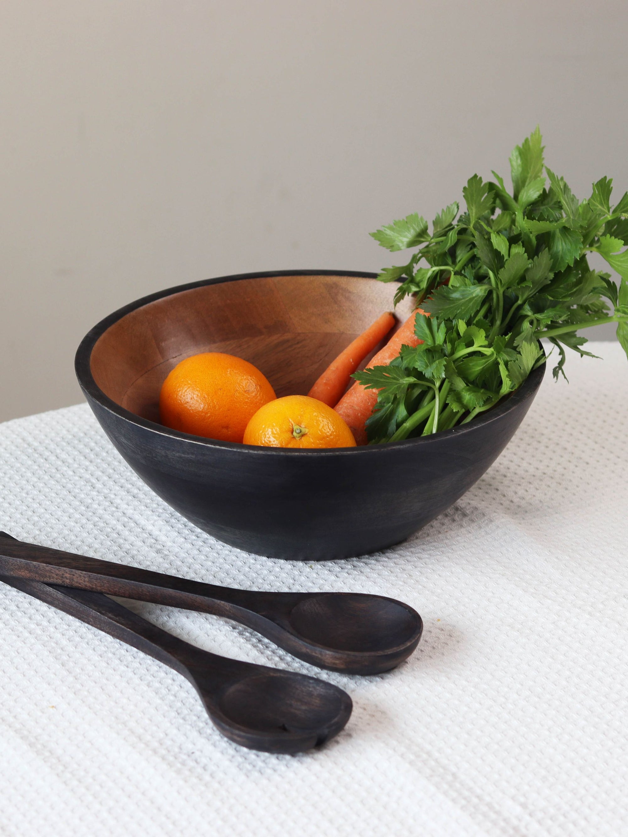 Acacia Dual Tone Salad Bowl