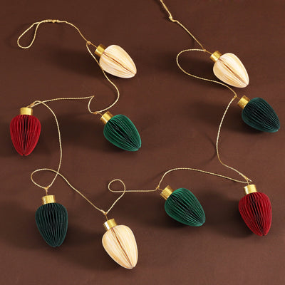 Christmas Bulb Bunting