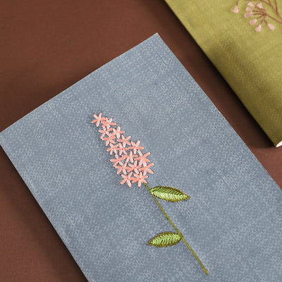 Embroidered Note Book Gift Set