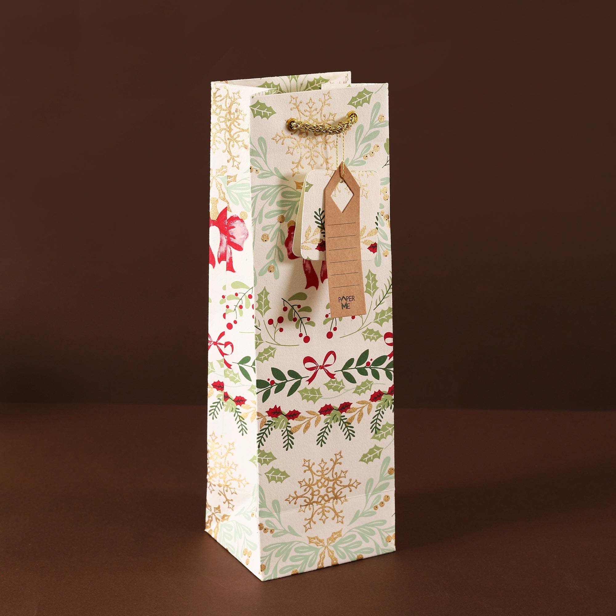 Wreath Wine Bag (Set of 3)