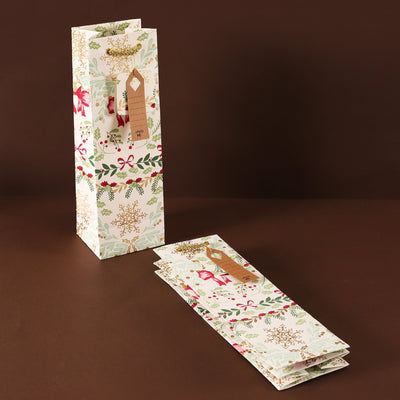Wreath Wine Bag (Set of 3)