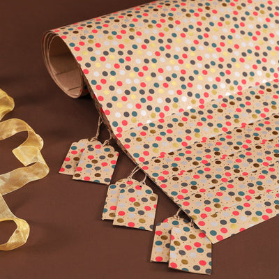 Polkadots Gift Wrap (Set of 6)