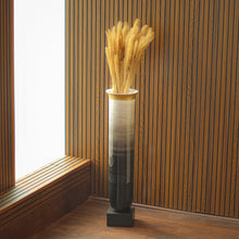 Coop  Brushed Slate Vase