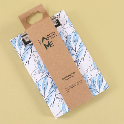 Neelanchal Leaves Clip Notepad