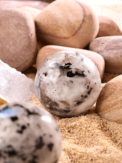 Gemstone - Rainbow Moonstone Sphere