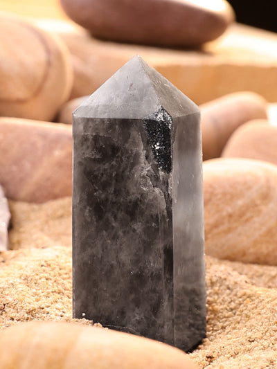 Gemstone Tower - Smoky Quartz