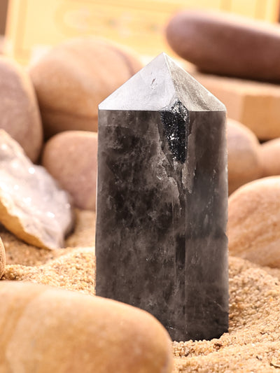 Gemstone Tower - Smoky Quartz