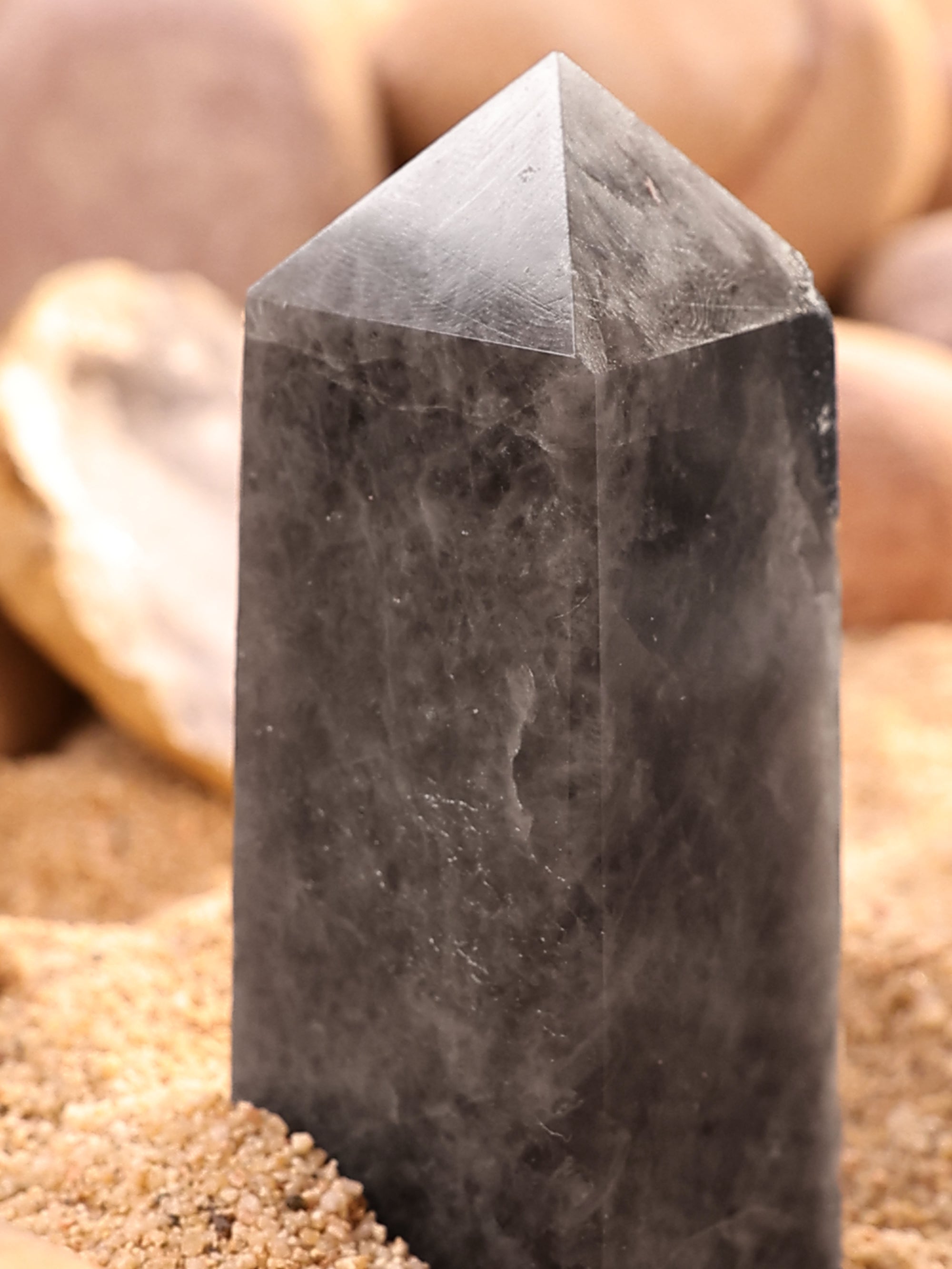 Gemstone Tower - Smoky Quartz