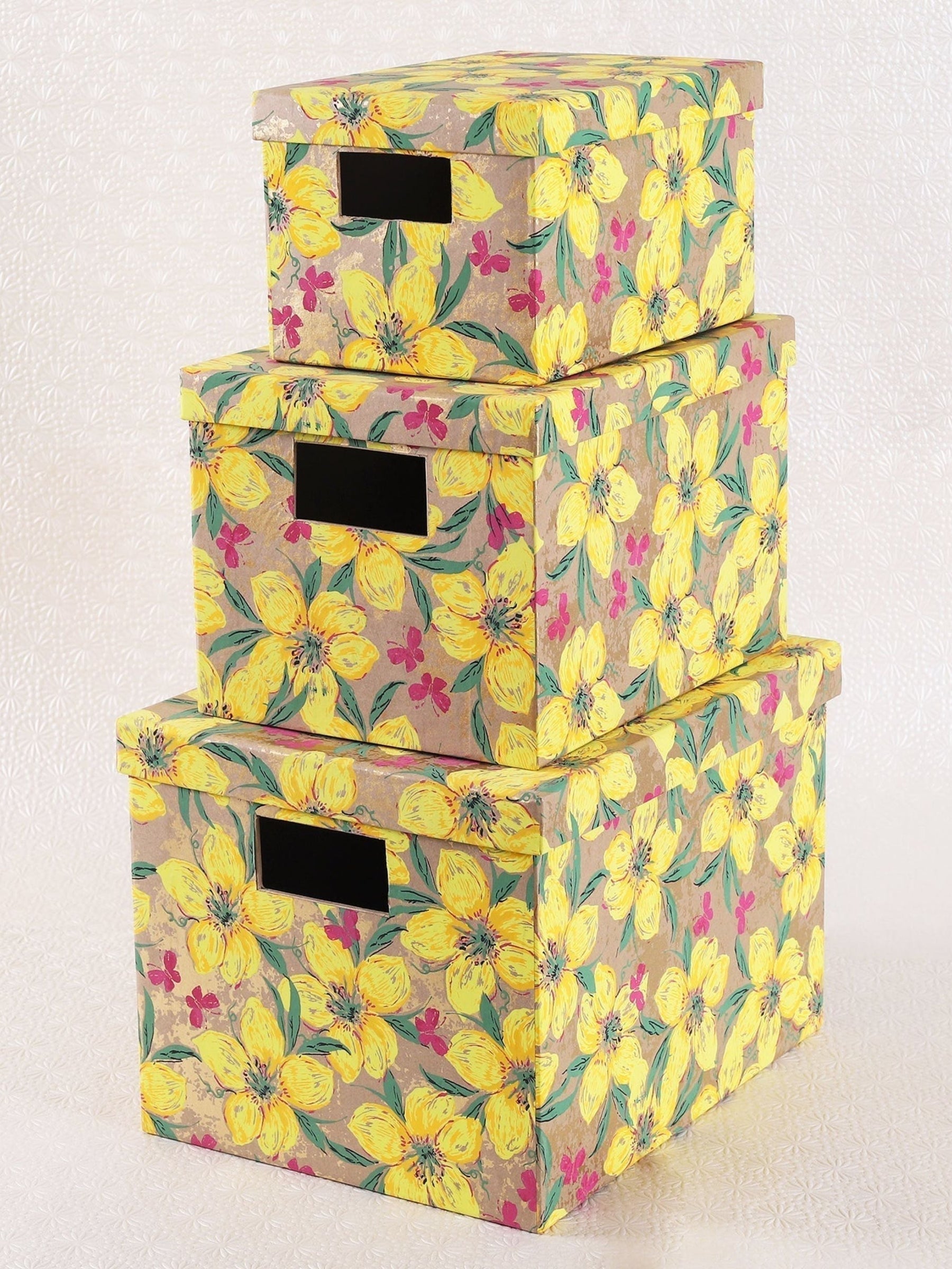 Phulwari Storage Box (Set of 3)