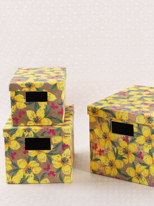 Phulwari Storage Box (Set of 3)