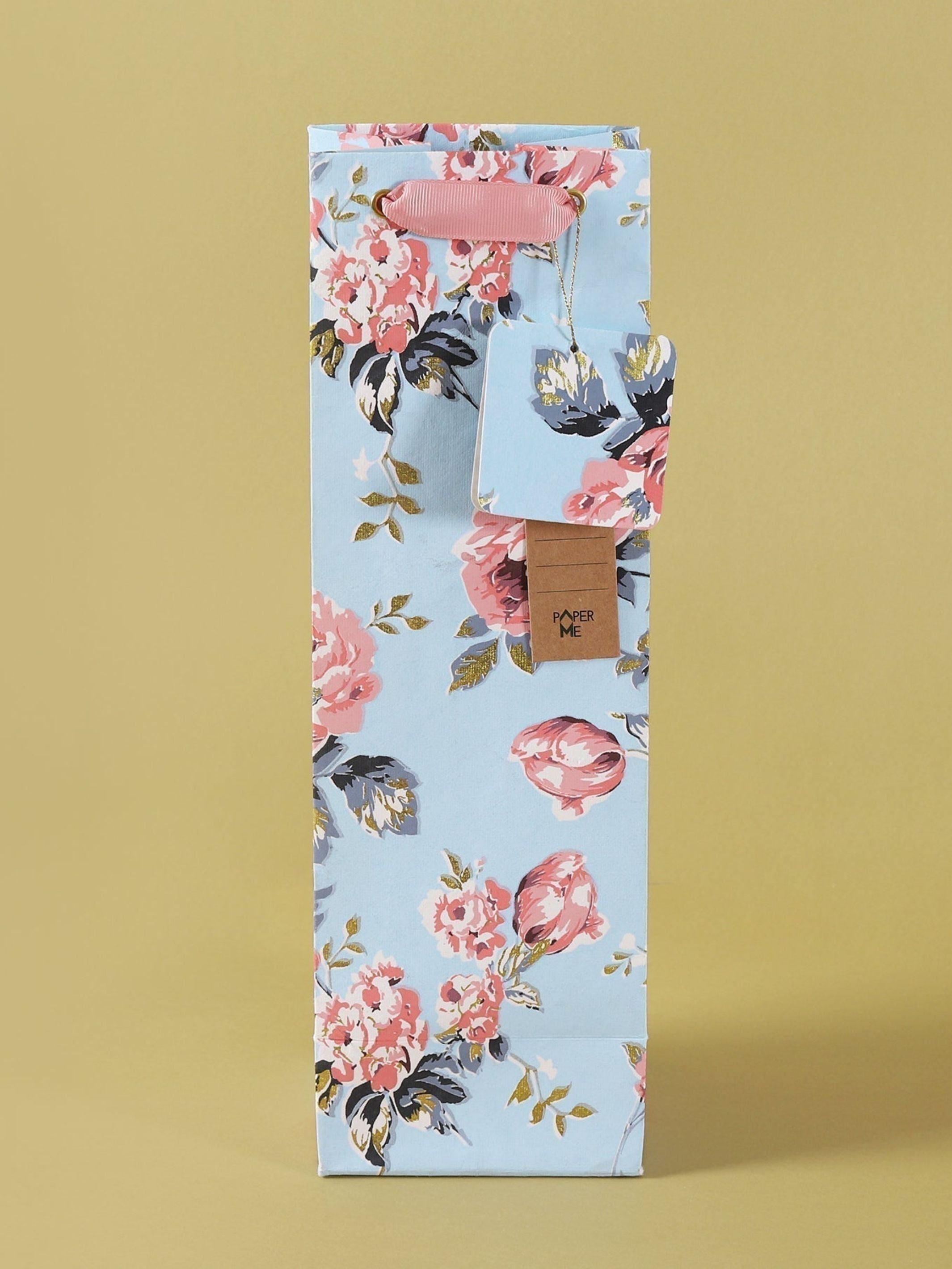 Bloom Rose Wine Bag
