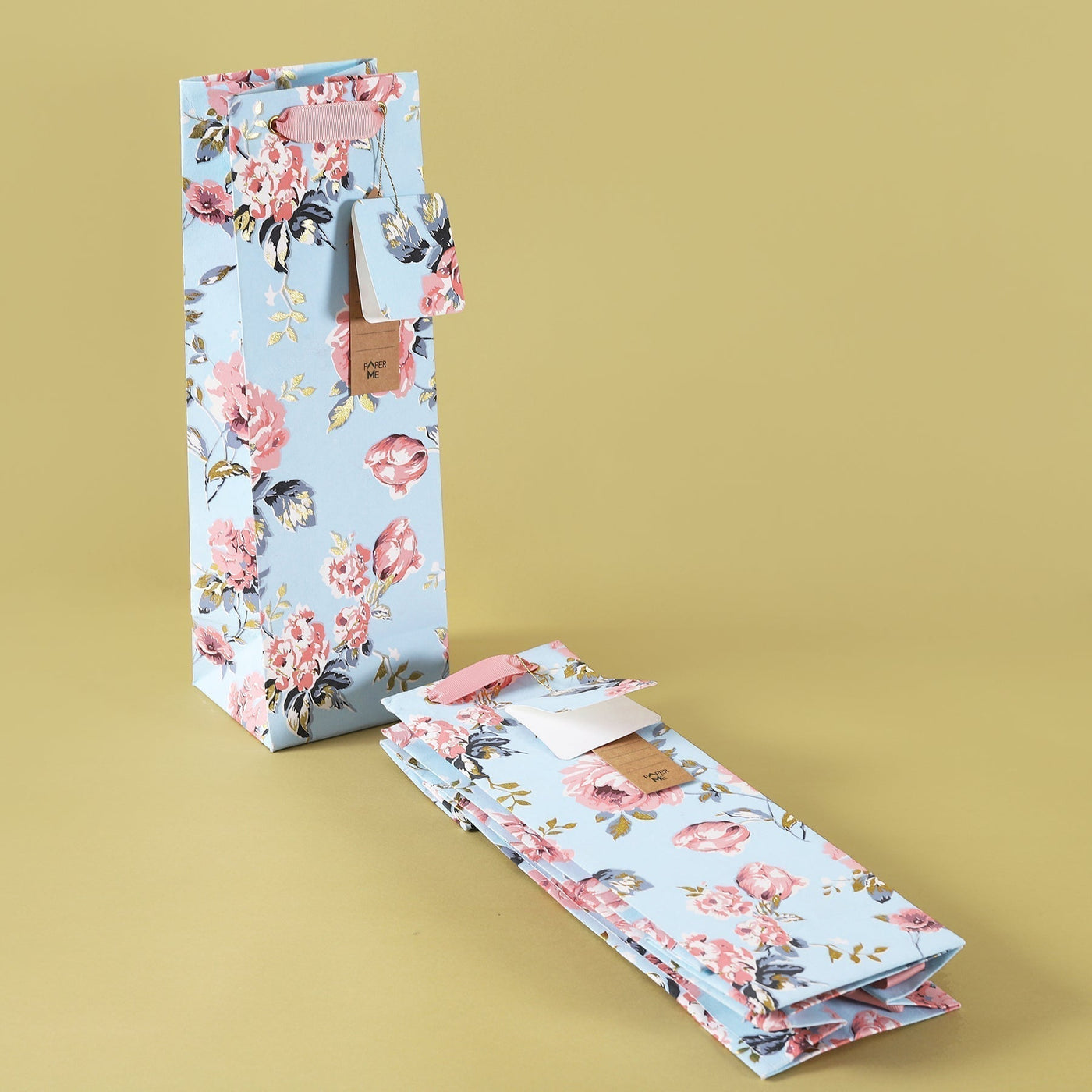 Bloom Rose Wine Bag