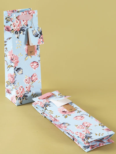 Bloom Rose Wine Bag