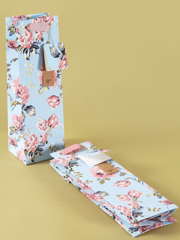 Bloom Rose Wine Bag