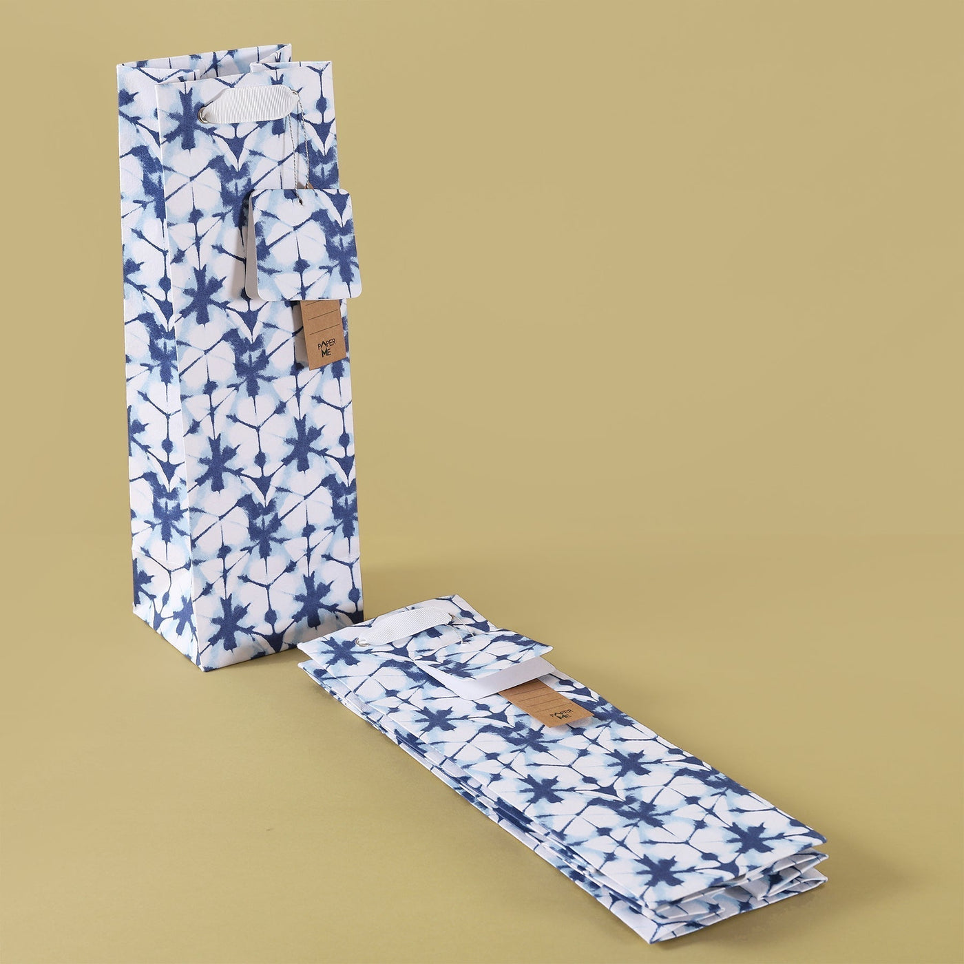 Neelanchal Tie & Dye Wine Bag