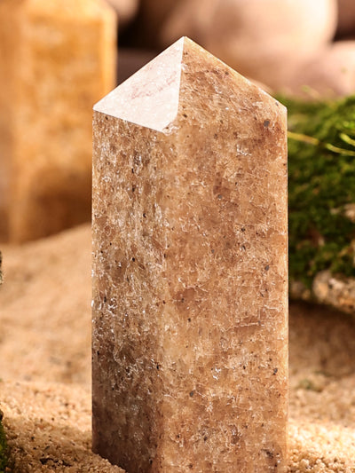Gemstone Tower - Gold Quartz