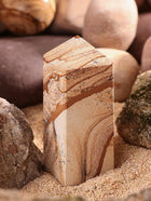 Gemstone Tower - Picture Jasper