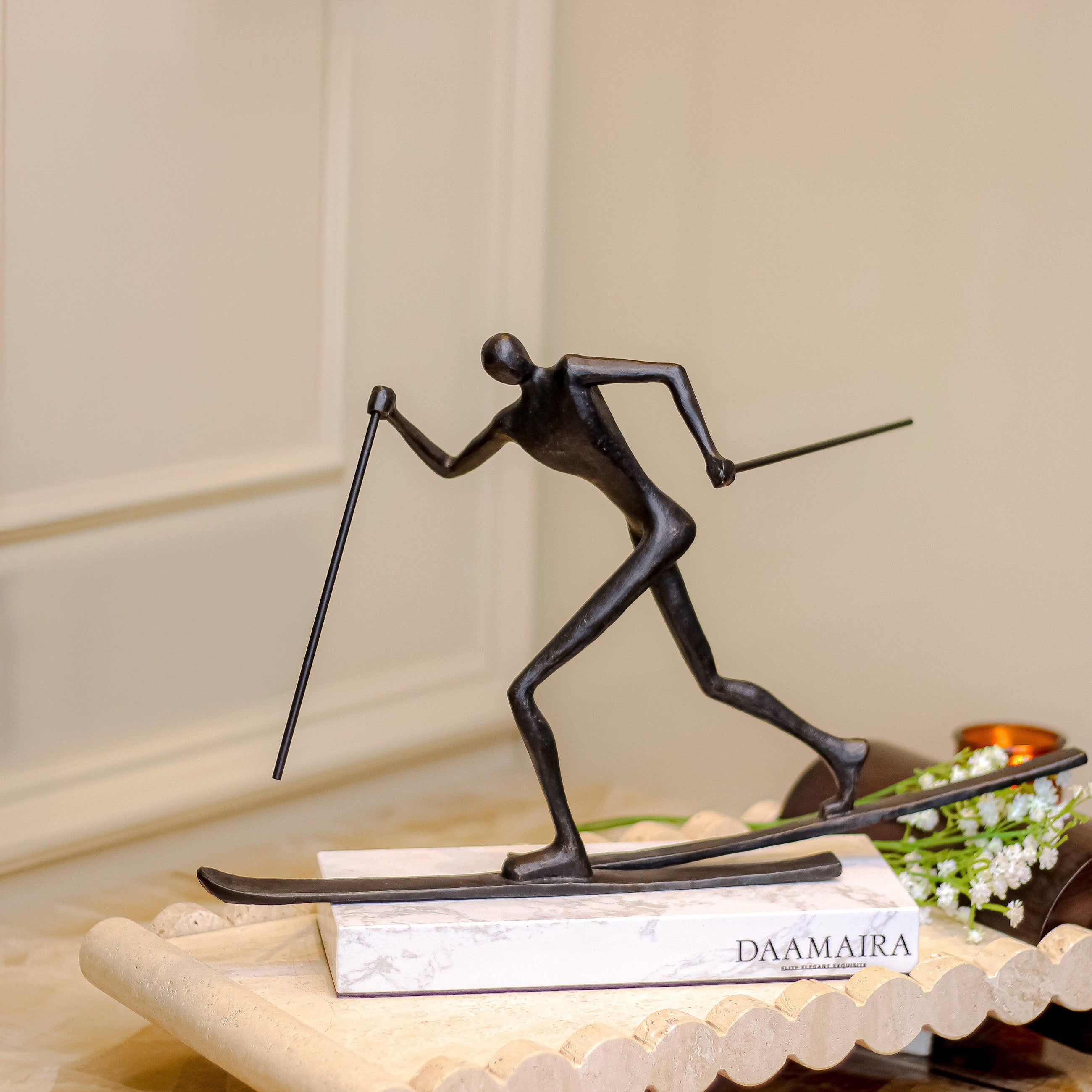 The Skiing Man