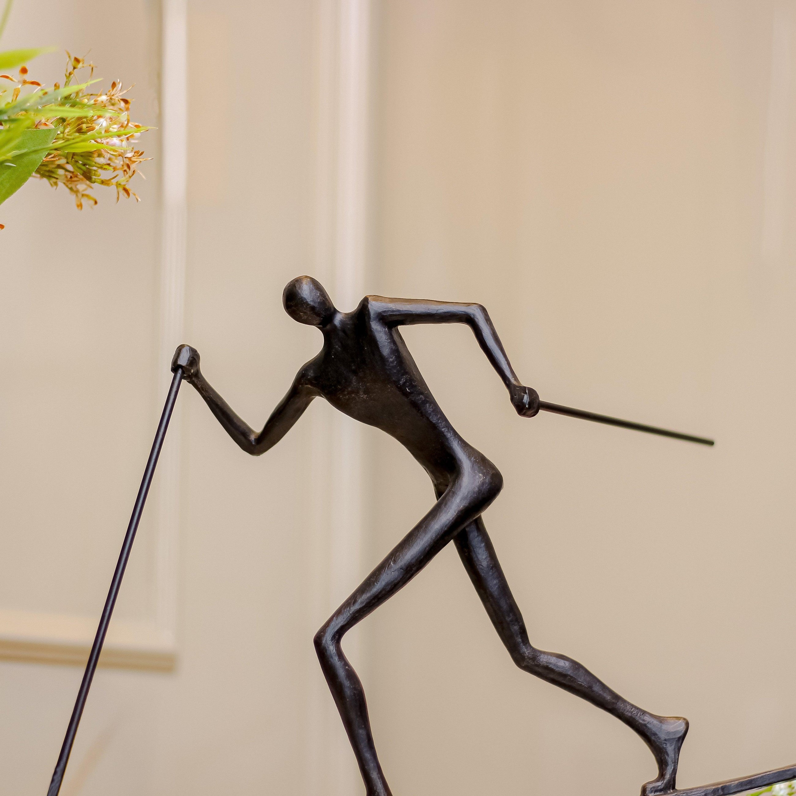 The Skiing Man