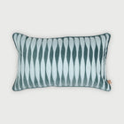 Ripple Teal Oblong Cushion Cover