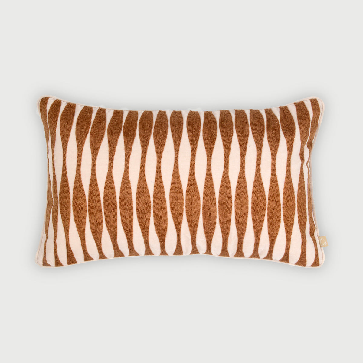 Ripple Spice Oblong Cushion Cover