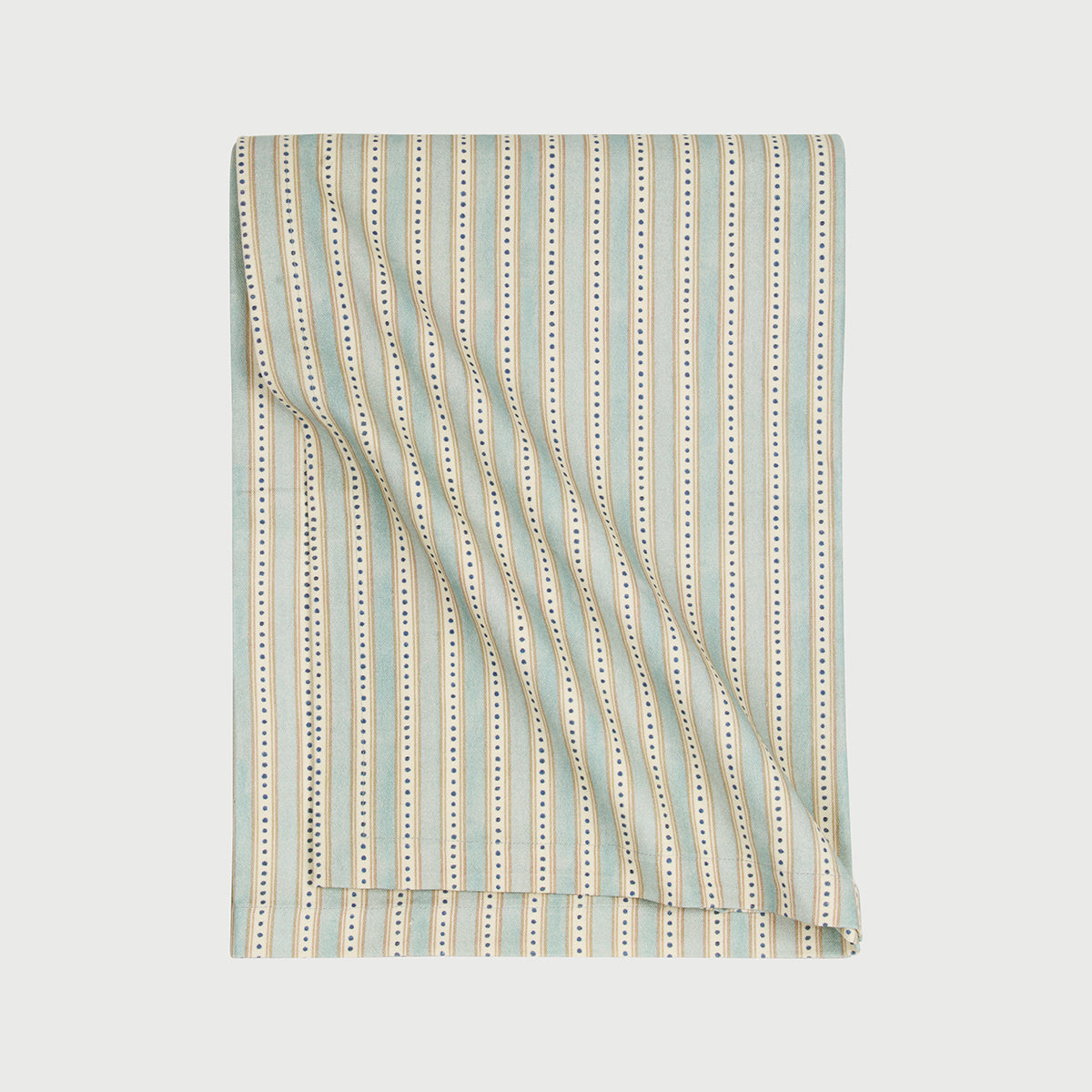 River Soft Blue Cotton Table Cover