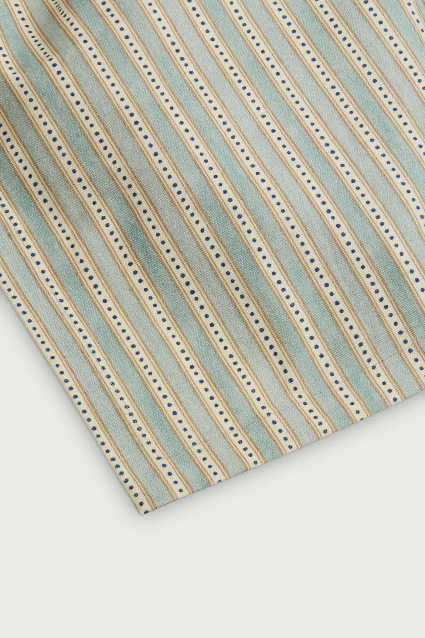 River Soft Blue Cotton Table Cover