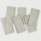 River Soft Blue Table Napkins-Set of 6