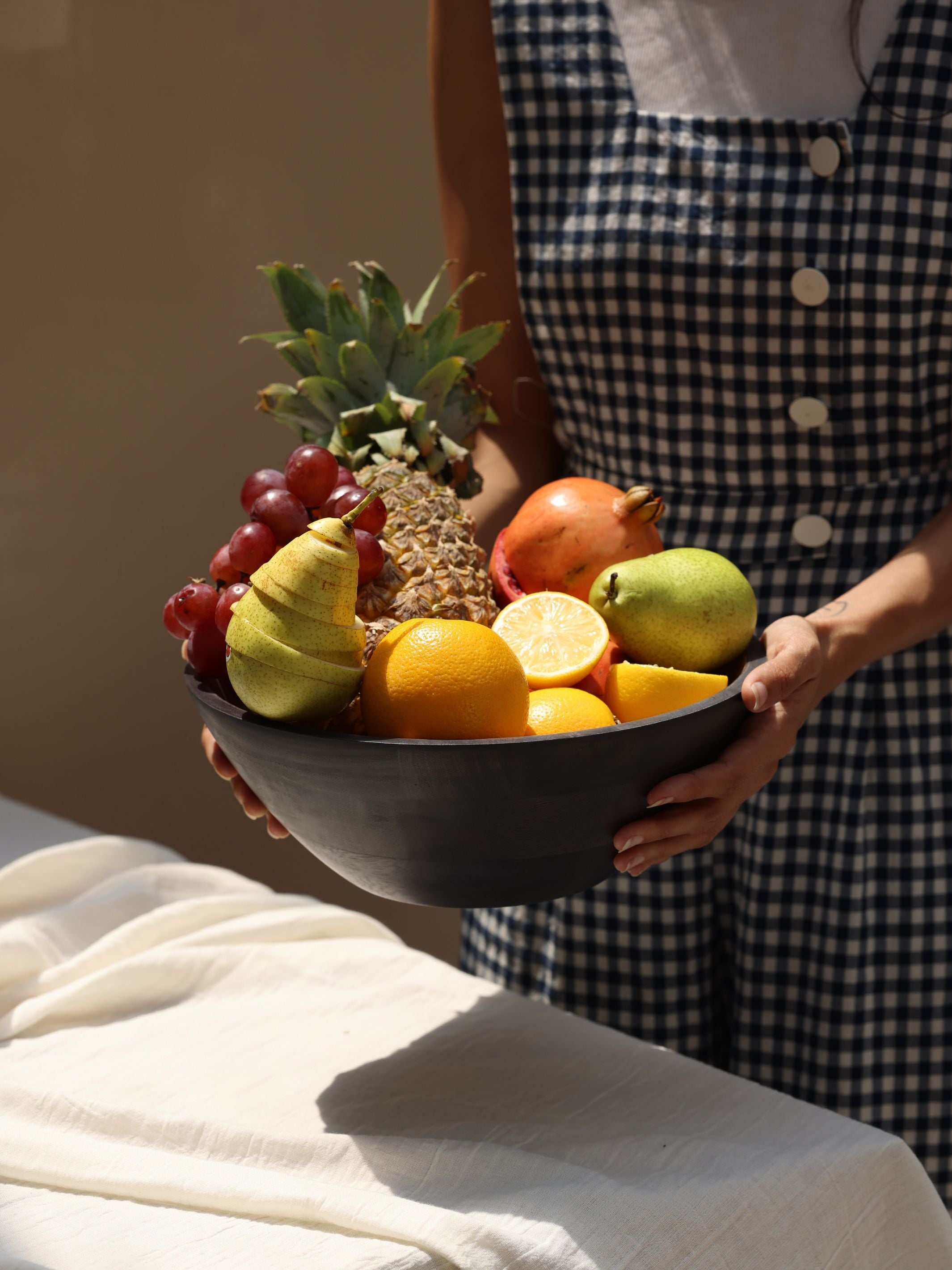 Acacia Dual Tone Salad Bowl