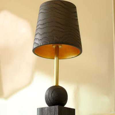 Ebony Table Lamp
