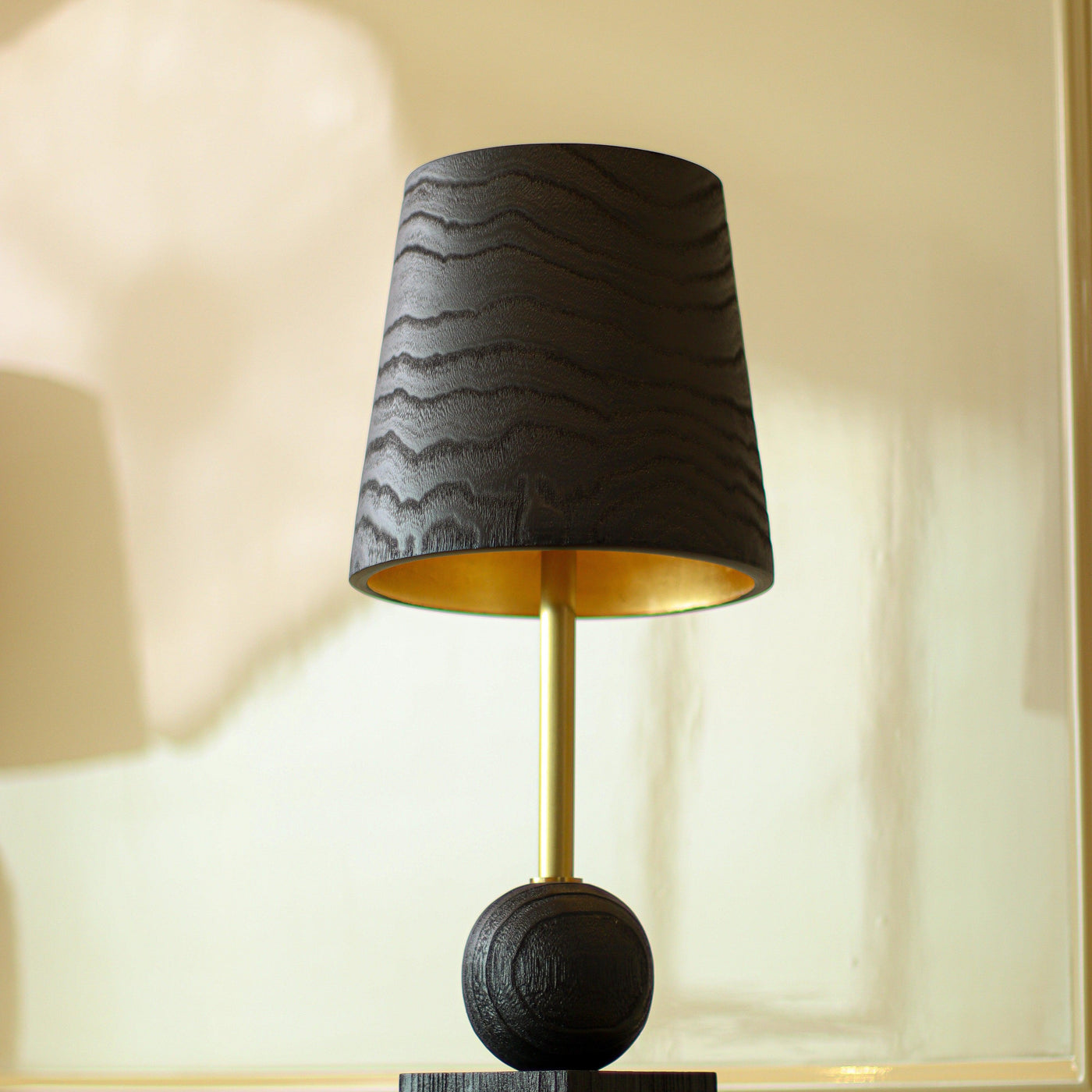 Ebony Table Lamp