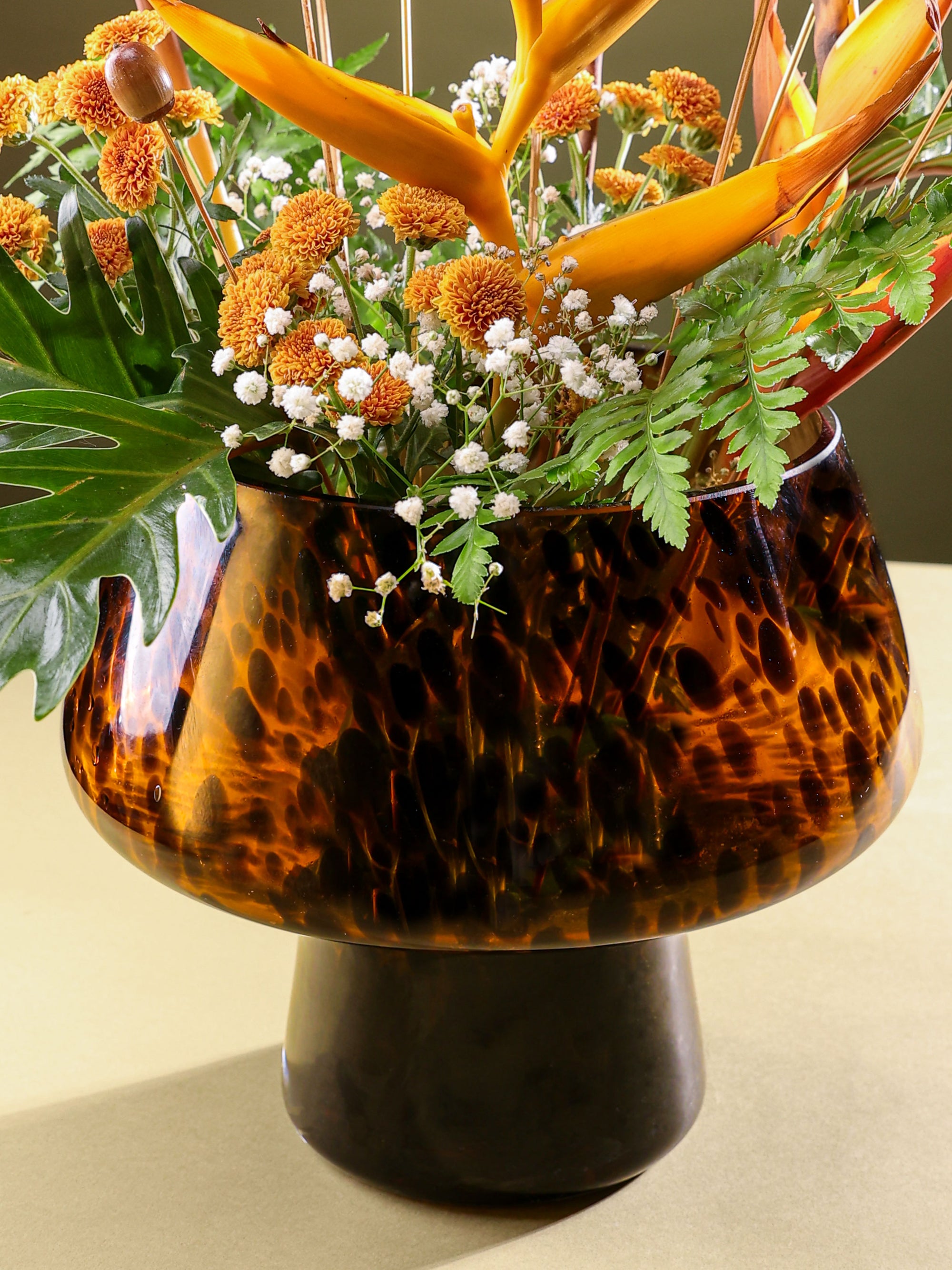 Elysian Stout Glass Vase