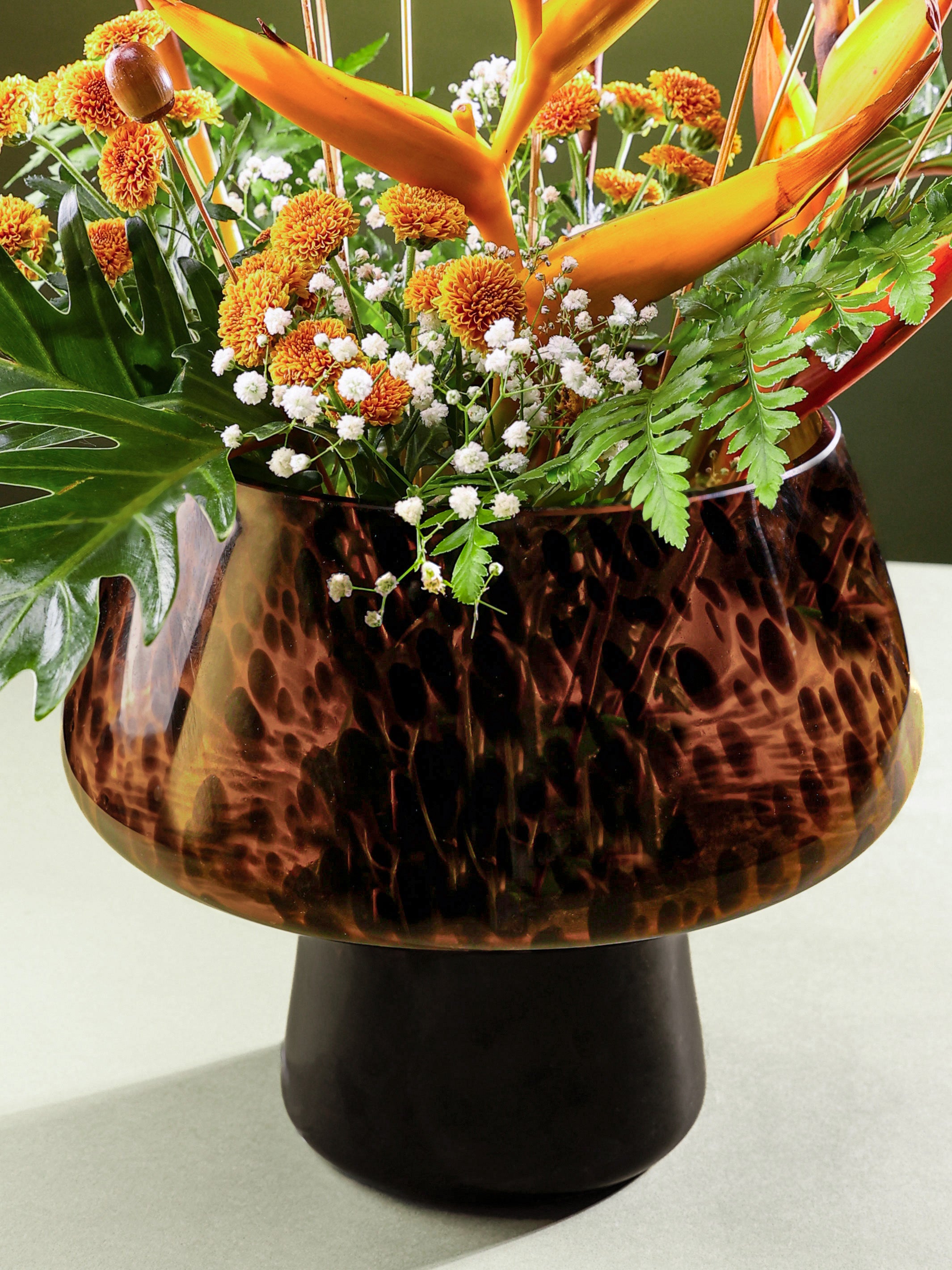 Elysian Stout Glass Vase