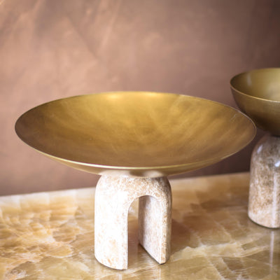 Sicilia Bronze Metal Bowl - Large
