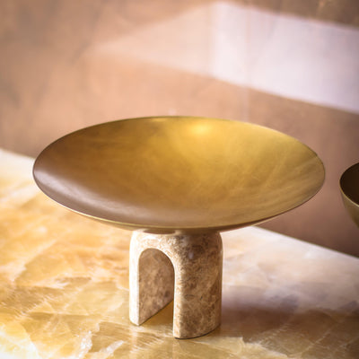 Sicilia Bronze Metal Bowl - Large