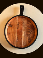 Acacia Wood Server with Handle