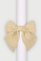 Sand Linen Napkin Rings-Set of 4