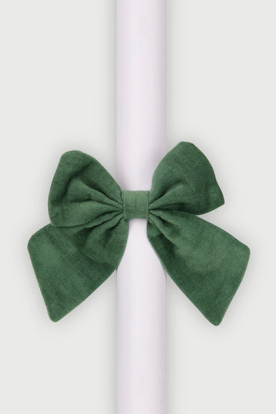 Eucalyptus Velvet Napkin Rings-Set of 4