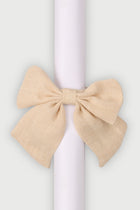 Soft Pink Linen Napkin Rings-Set of 4